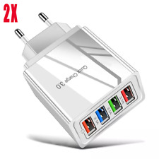 2 Stk 4 Port USB Schnell