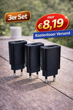 3er - Set USB Netzteil