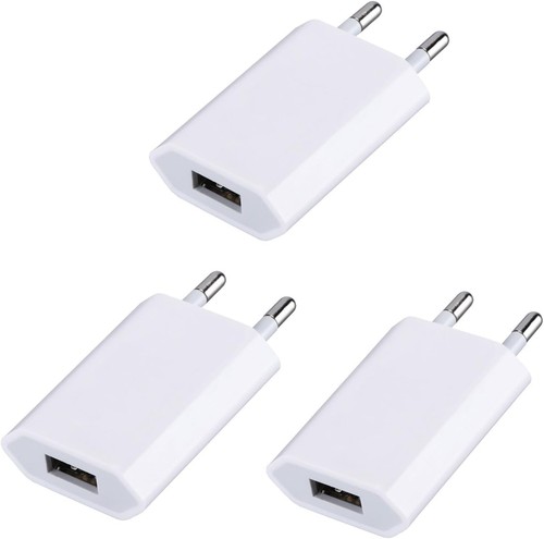3er pack usb netzteil stecker - usb,