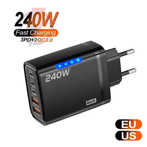 Fach usb ladegerät 240w - 5,