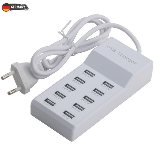 Fach usb schnellladestation - 10,