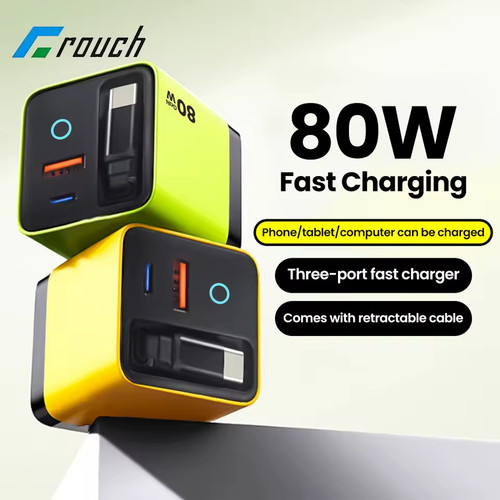 Fach 80w usb schnell - 3-fach, usb-c