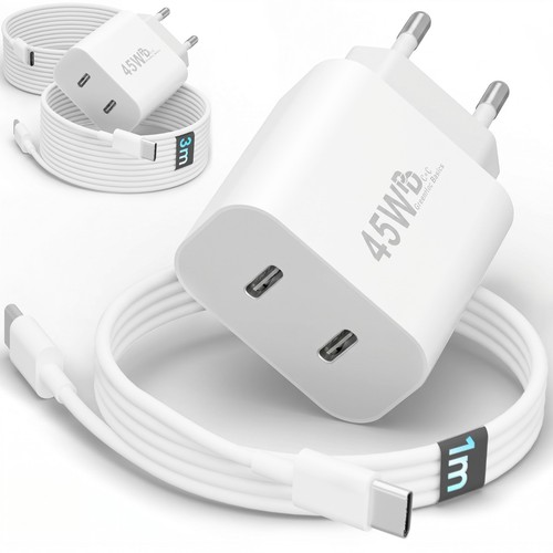 45w usb schnellladegerät - usb-c,