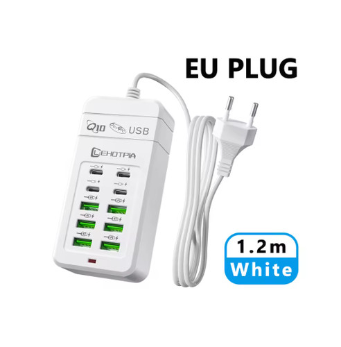 10fach usb ladegerät hub - 10fach,
