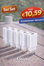 5er - Set USB Netzteil