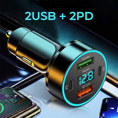 Auto ladegerät usb - ladegerät, usb-c
