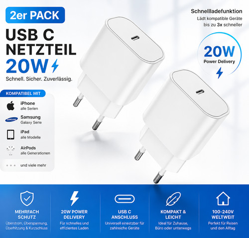 2er pack usb - usb, c