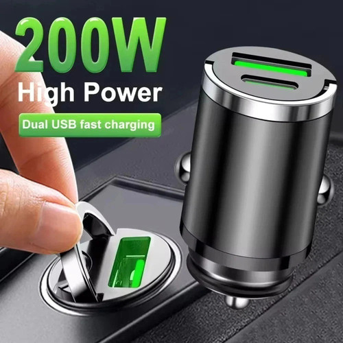 200w auto ladegerät usb - 200w, pd