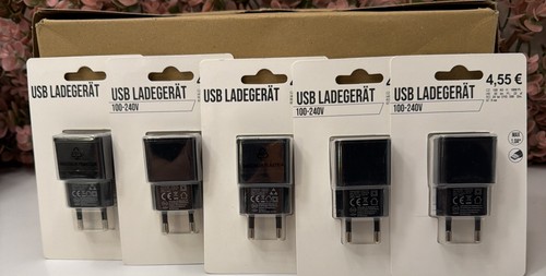 Usb ladegerät netzteil - 5x,