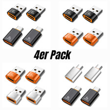 4er Pack USB C Adapter SCHNELL