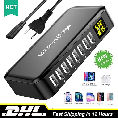 Fach usb ladestation 8a - 8-fach,